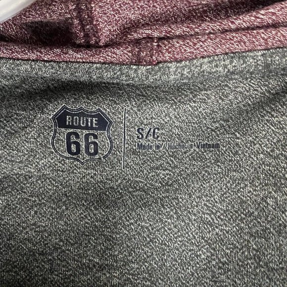 Route 66 Hoodie Small Men's Pullover Drawstring Cotton Blend Adults S - Picture 3 of 9